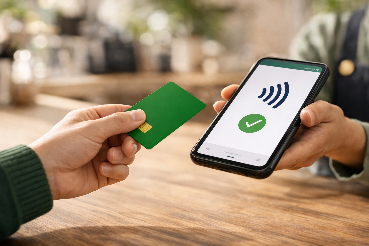 Acepta pagos contactless