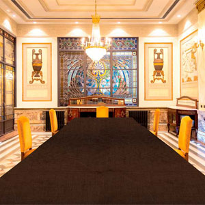 Salón Pompeyano - edificio Caja Rural de Aragón